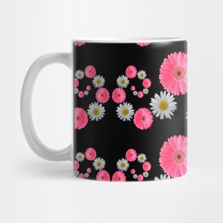 pink flowers daisy flower blooming daisies blooms Mug